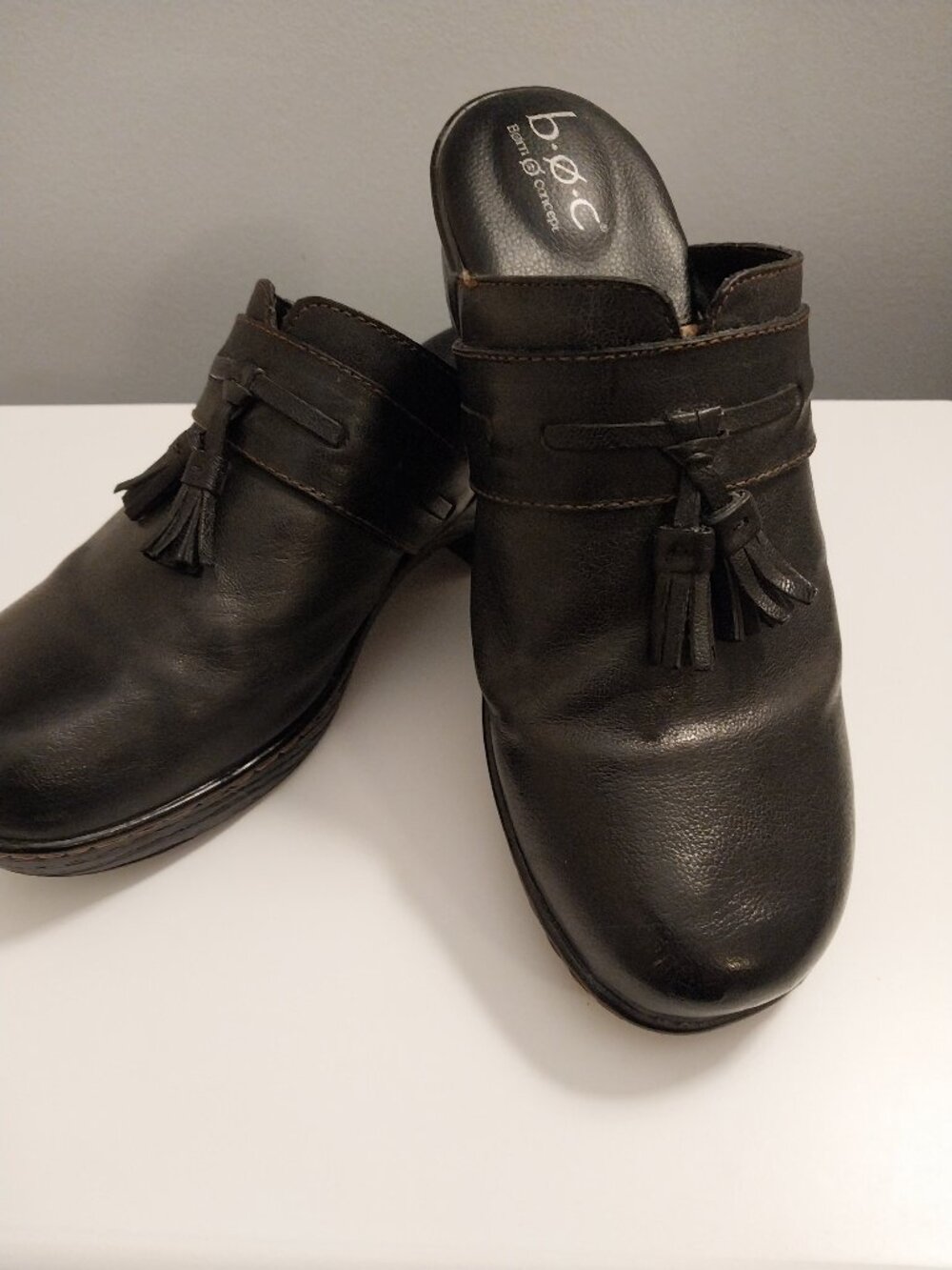 💗b.o.c.  Born Clogs- Mules Black 10 Excellent💗